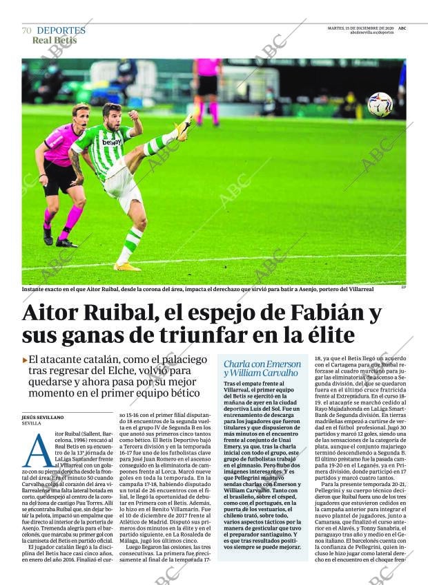 ABC SEVILLA 15-12-2020 página 70