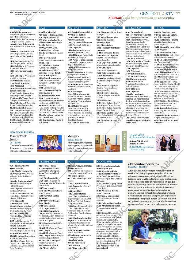 ABC SEVILLA 15-12-2020 página 77