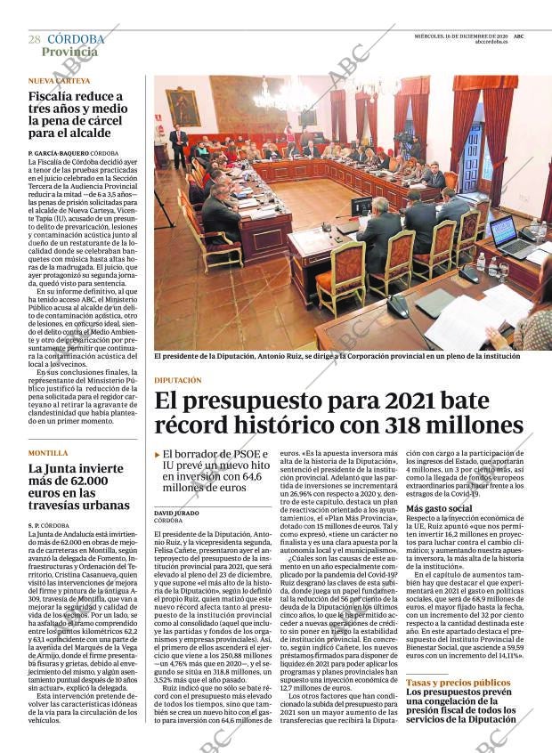 ABC CORDOBA 16-12-2020 página 28