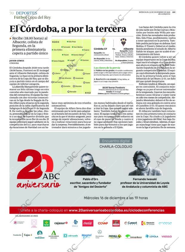 ABC CORDOBA 16-12-2020 página 70