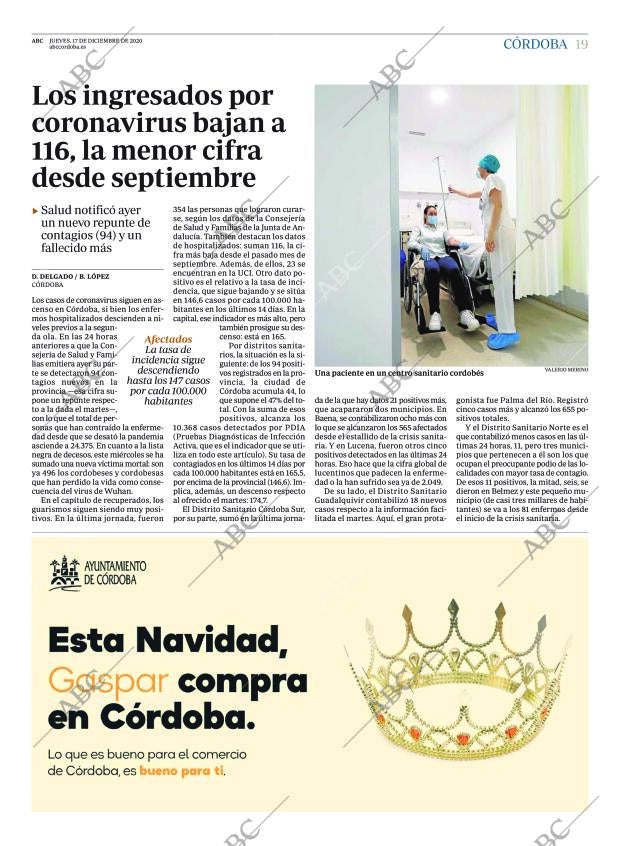 ABC CORDOBA 17-12-2020 página 19