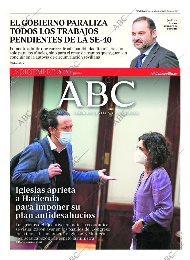 ABC SEVILLA 17-12-2020 página 1