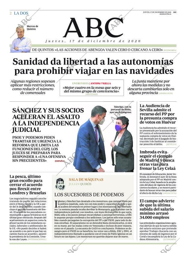 ABC SEVILLA 17-12-2020 página 2