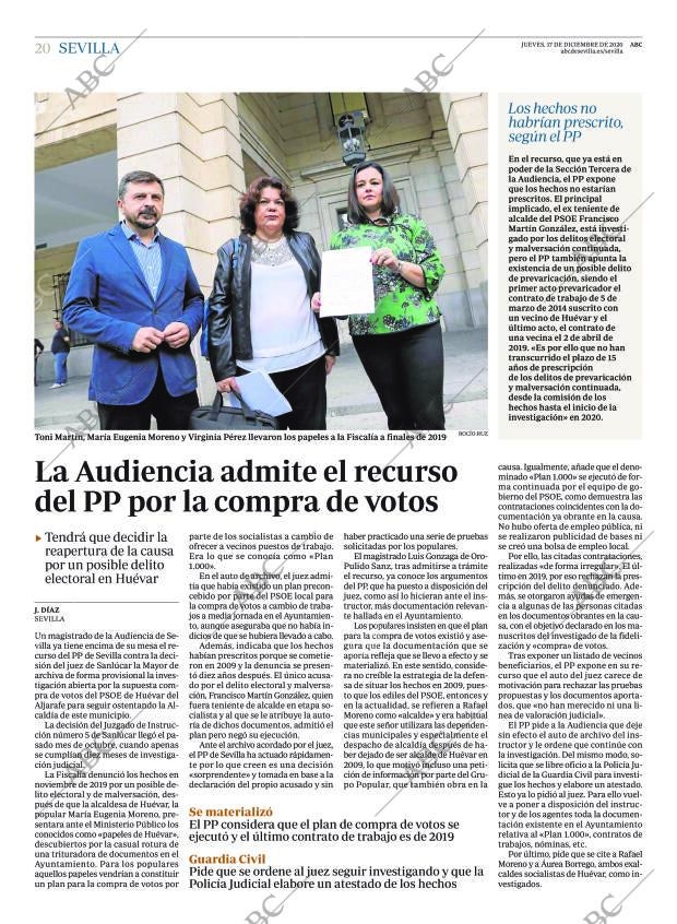 ABC SEVILLA 17-12-2020 página 20