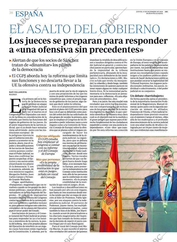 ABC SEVILLA 17-12-2020 página 38