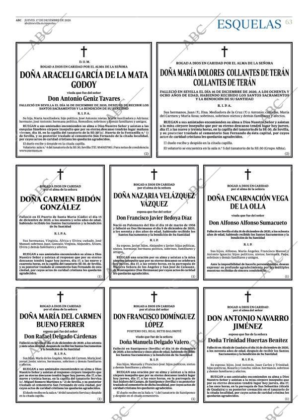 ABC SEVILLA 17-12-2020 página 63
