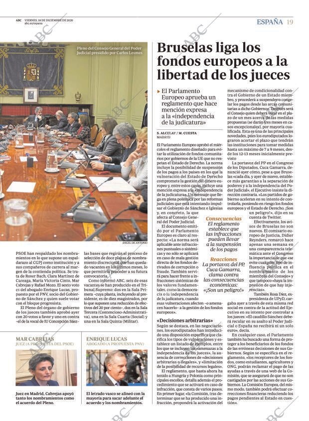 ABC MADRID 18-12-2020 página 19