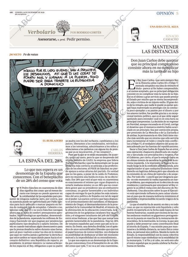 ABC MADRID 18-12-2020 página 5