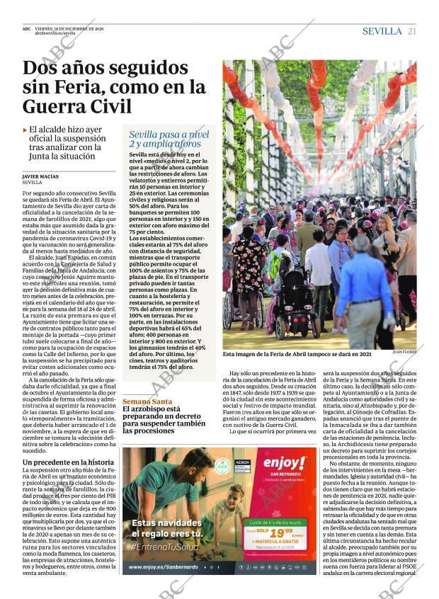 ABC SEVILLA 18-12-2020 página 21