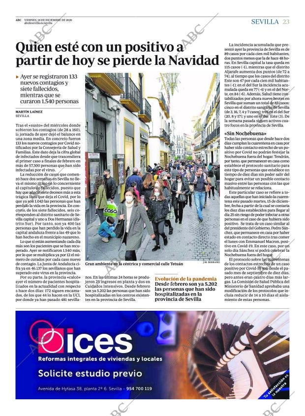 ABC SEVILLA 18-12-2020 página 23
