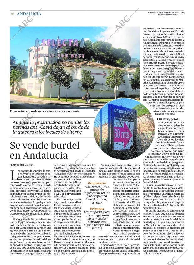 ABC SEVILLA 18-12-2020 página 36