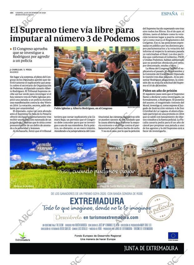 ABC SEVILLA 18-12-2020 página 41