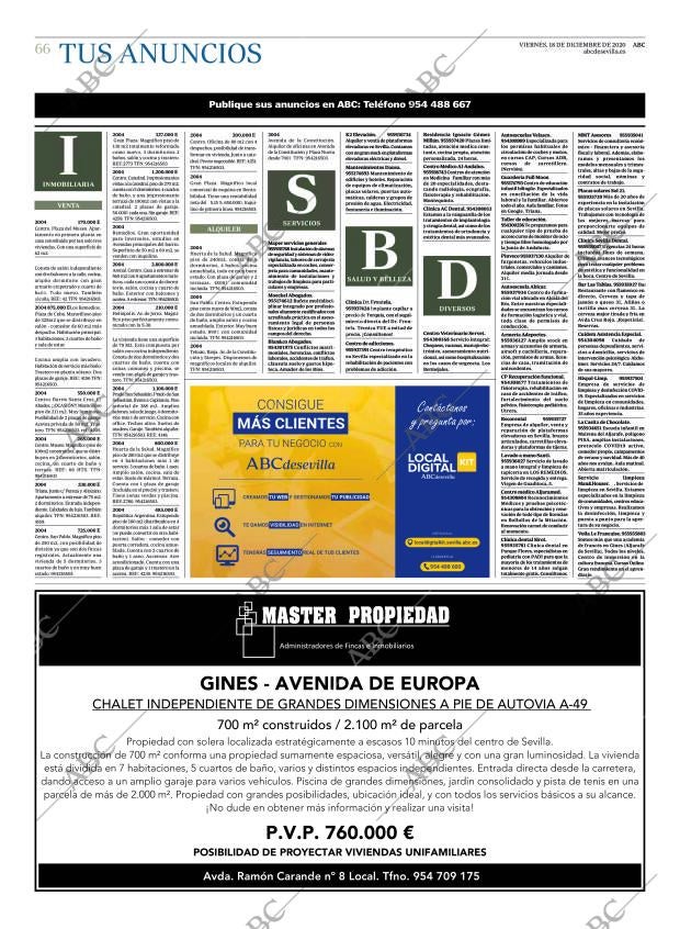ABC SEVILLA 18-12-2020 página 66
