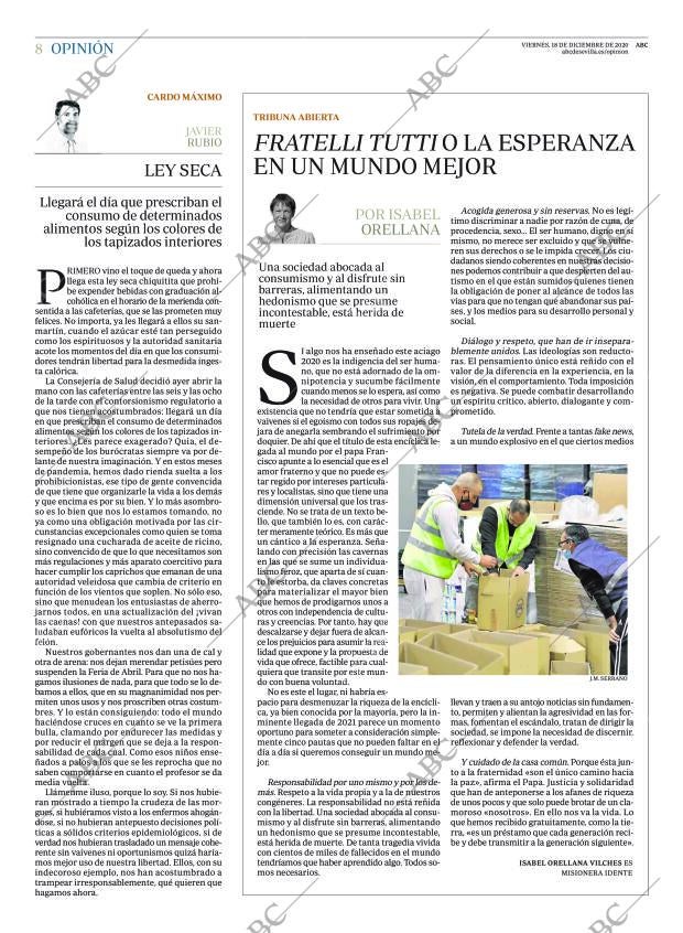 ABC SEVILLA 18-12-2020 página 8