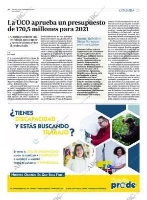 ABC CORDOBA 19-12-2020 página 25