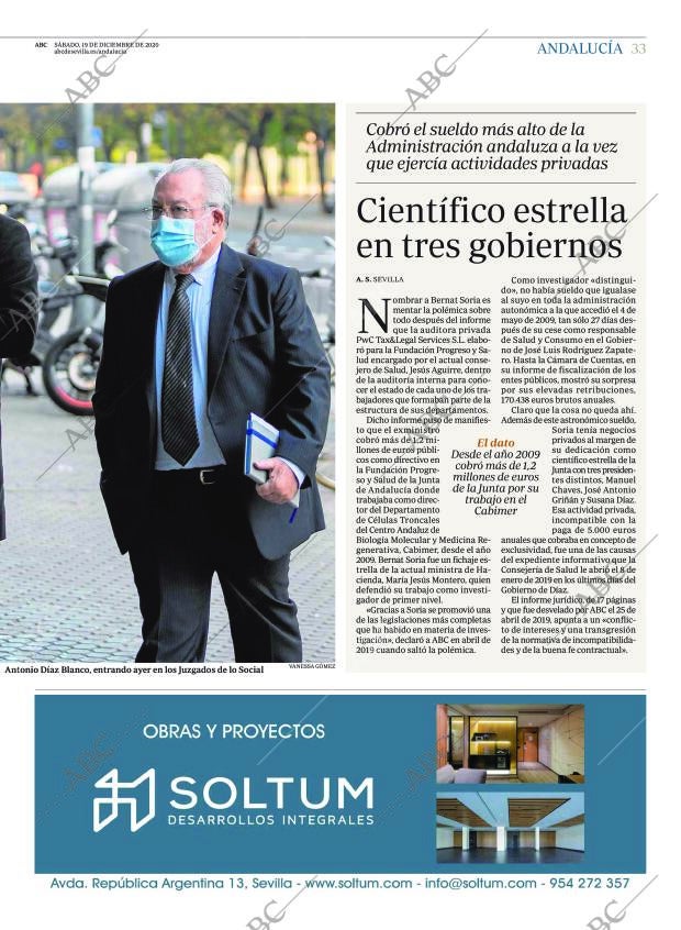 ABC SEVILLA 19-12-2020 página 33