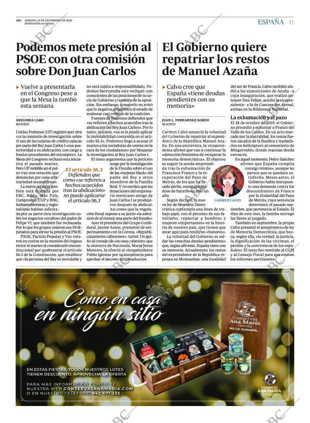 ABC SEVILLA 19-12-2020 página 41