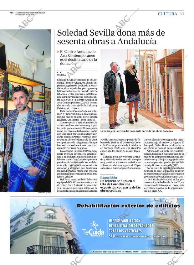 ABC SEVILLA 19-12-2020 página 59