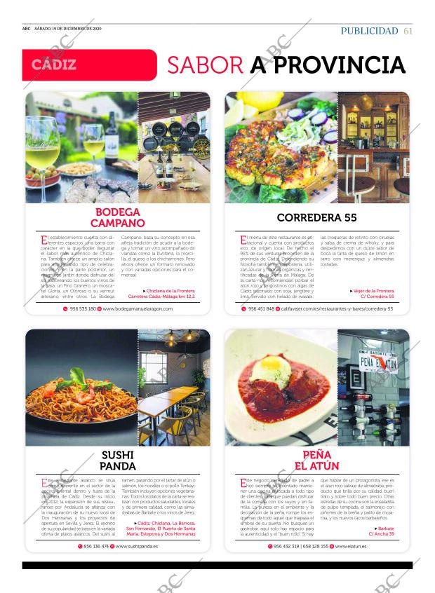 ABC SEVILLA 19-12-2020 página 61