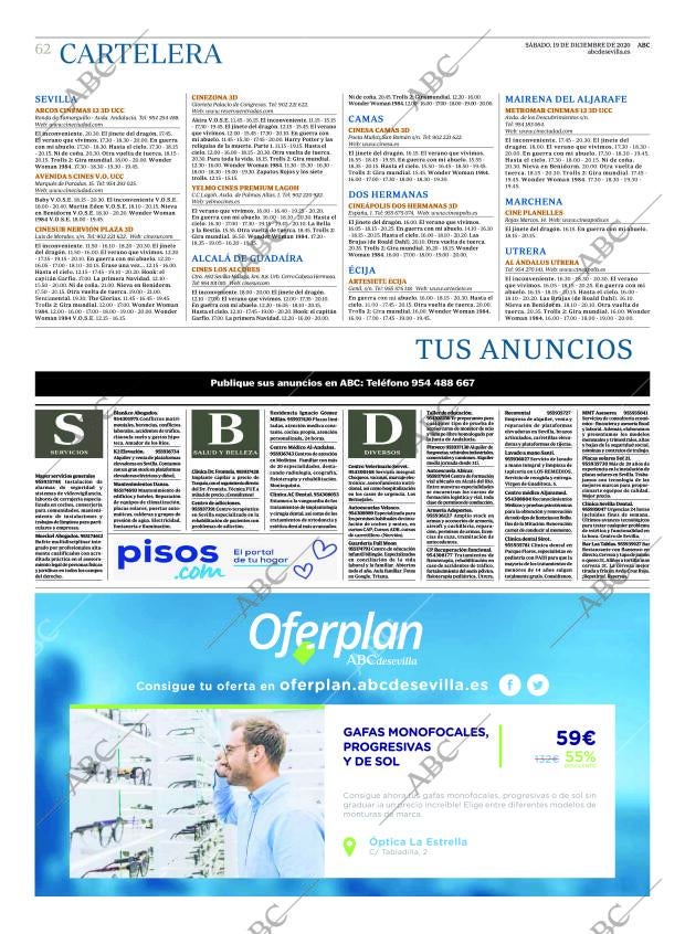 ABC SEVILLA 19-12-2020 página 62