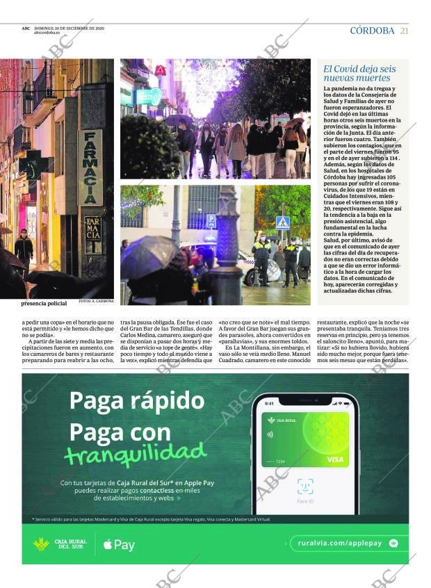ABC CORDOBA 20-12-2020 página 21
