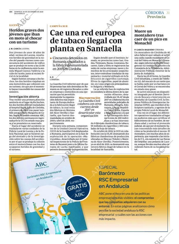 ABC CORDOBA 20-12-2020 página 31