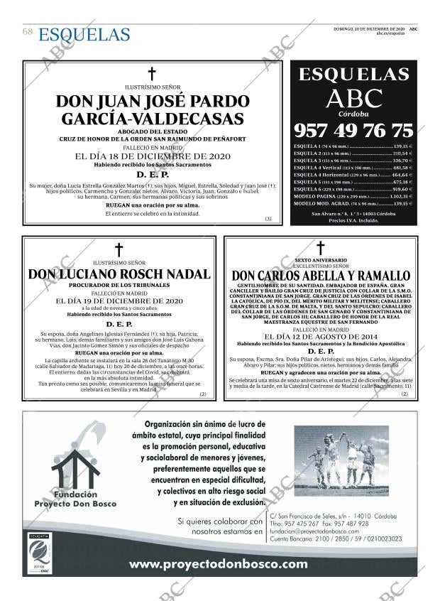 ABC CORDOBA 20-12-2020 página 68
