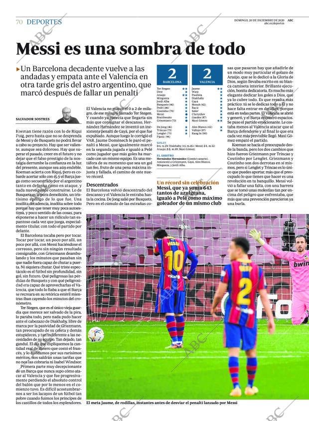 ABC CORDOBA 20-12-2020 página 70