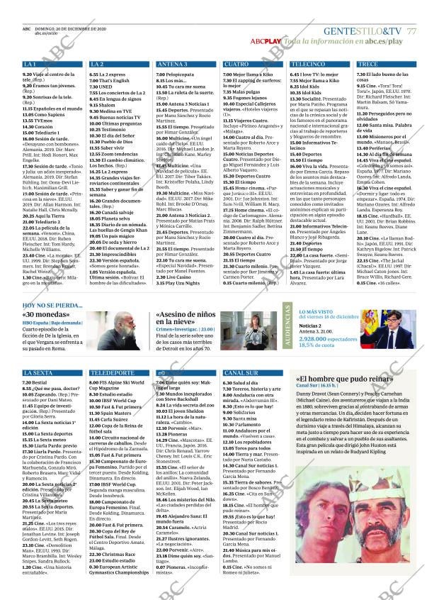 ABC CORDOBA 20-12-2020 página 77