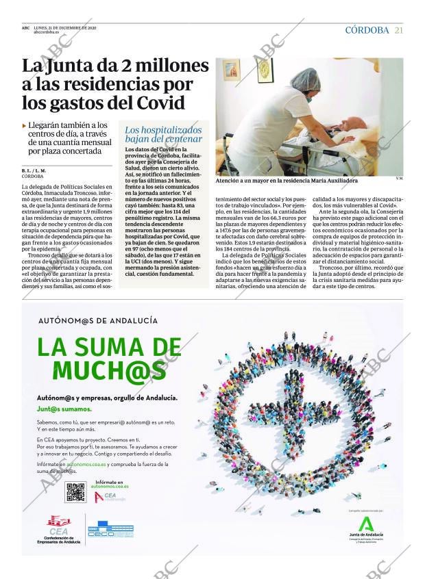 ABC CORDOBA 21-12-2020 página 21