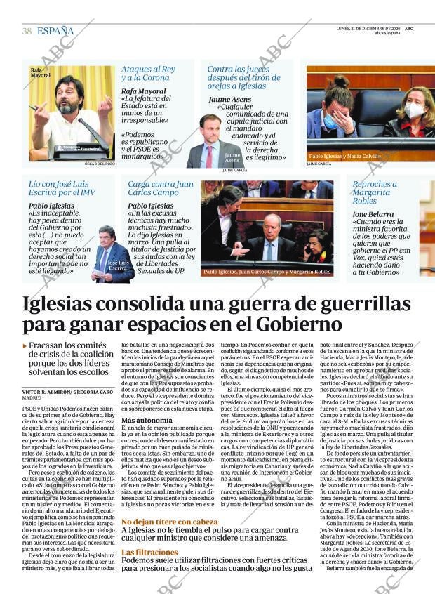 ABC CORDOBA 21-12-2020 página 38