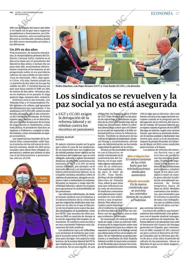 ABC CORDOBA 21-12-2020 página 47