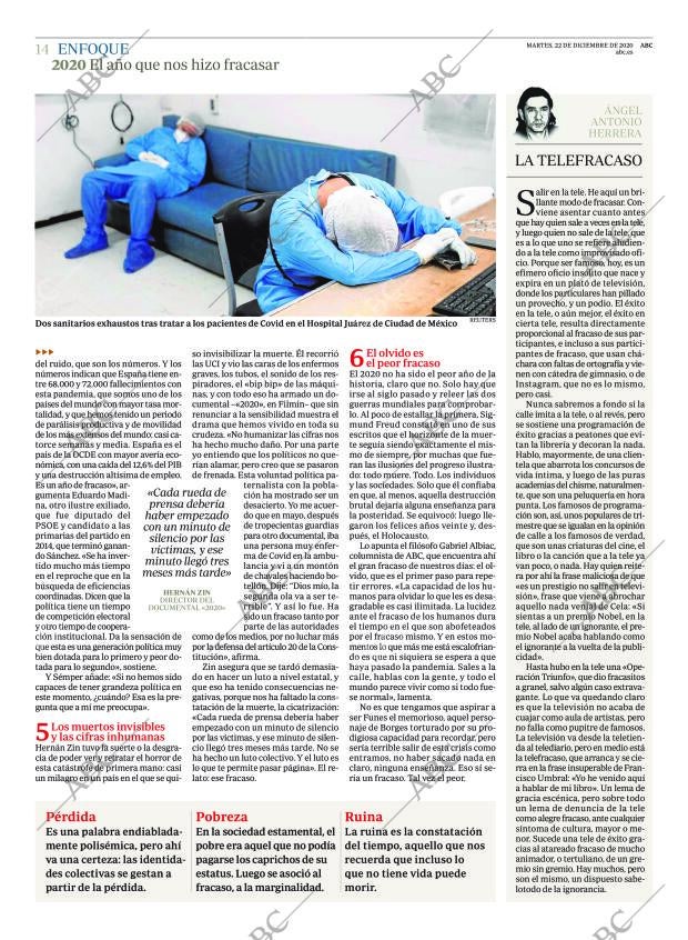 ABC CORDOBA 22-12-2020 página 14