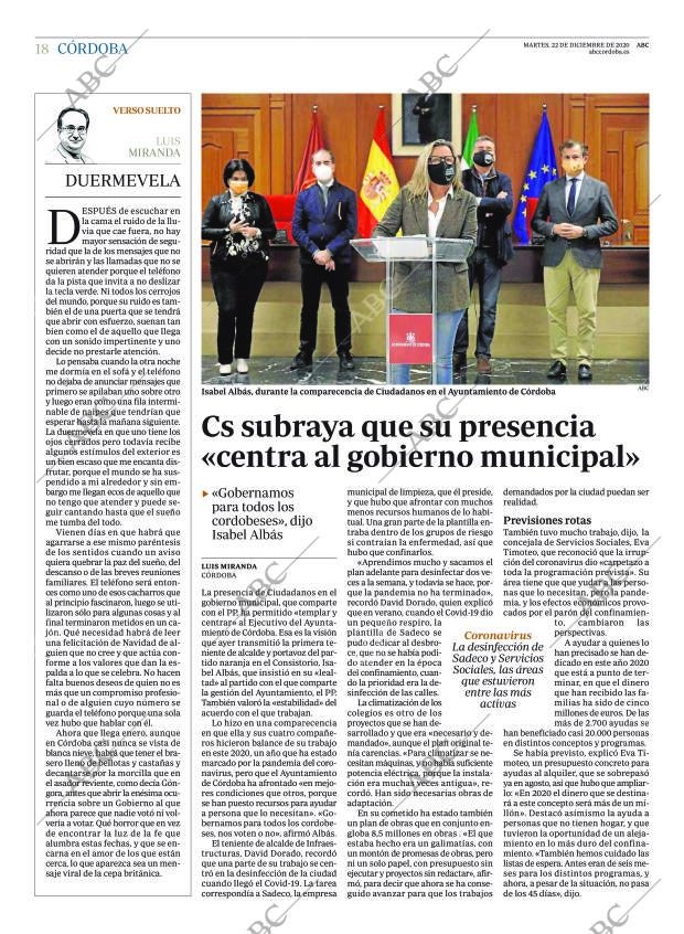 ABC CORDOBA 22-12-2020 página 18