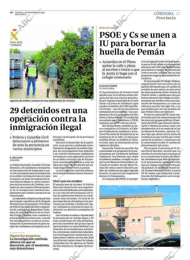 ABC CORDOBA 22-12-2020 página 25