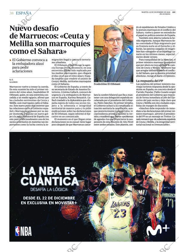 ABC CORDOBA 22-12-2020 página 38