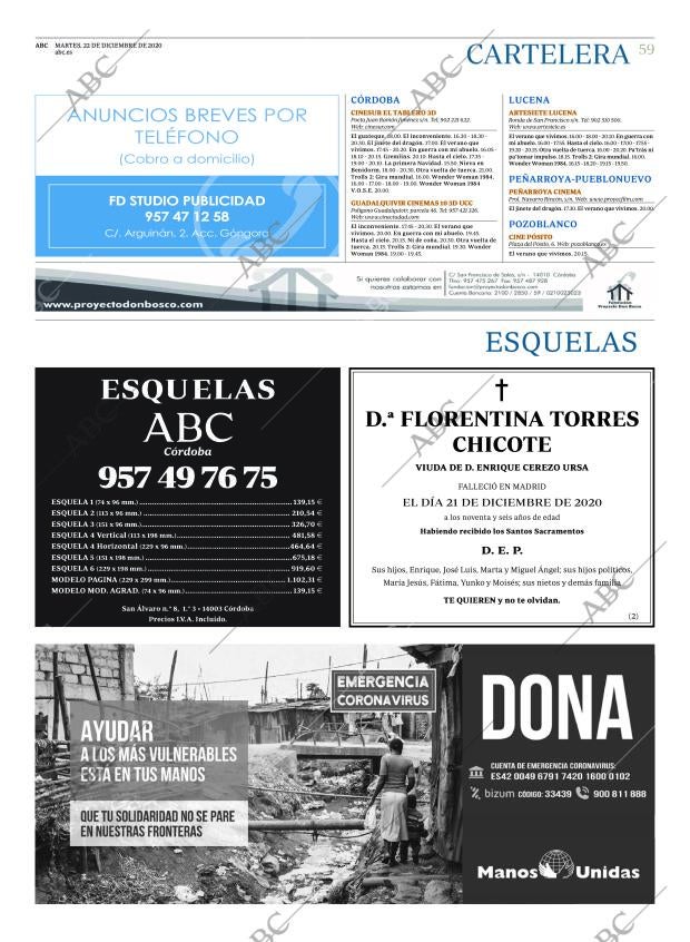 ABC CORDOBA 22-12-2020 página 59