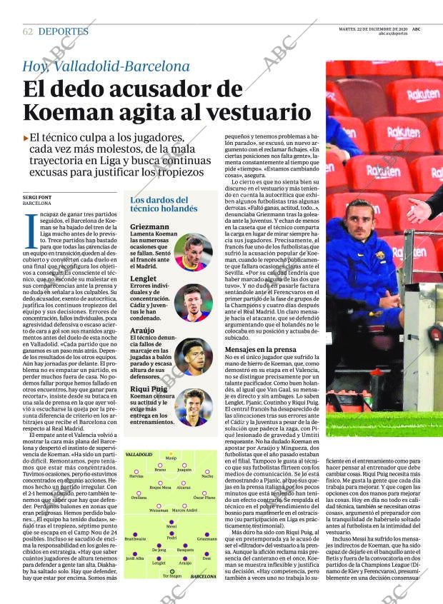 ABC CORDOBA 22-12-2020 página 62
