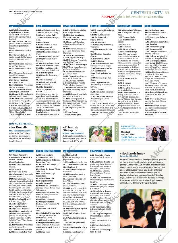 ABC CORDOBA 22-12-2020 página 69