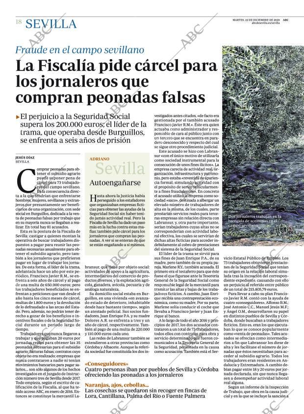 ABC SEVILLA 22-12-2020 página 18