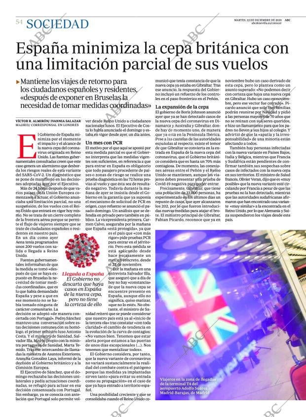 ABC SEVILLA 22-12-2020 página 54