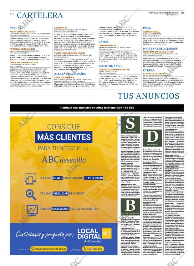 ABC SEVILLA 22-12-2020 página 64