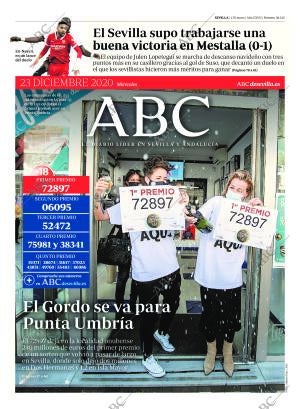 ABC SEVILLA 23-12-2020 página 1