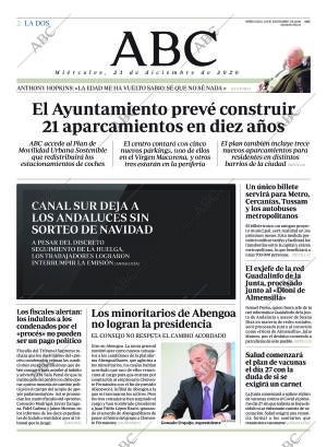 ABC SEVILLA 23-12-2020 página 2