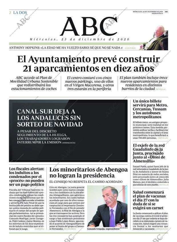 ABC SEVILLA 23-12-2020 página 2