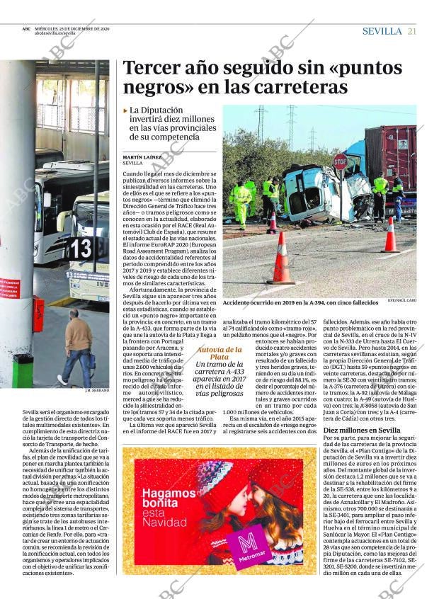 ABC SEVILLA 23-12-2020 página 21