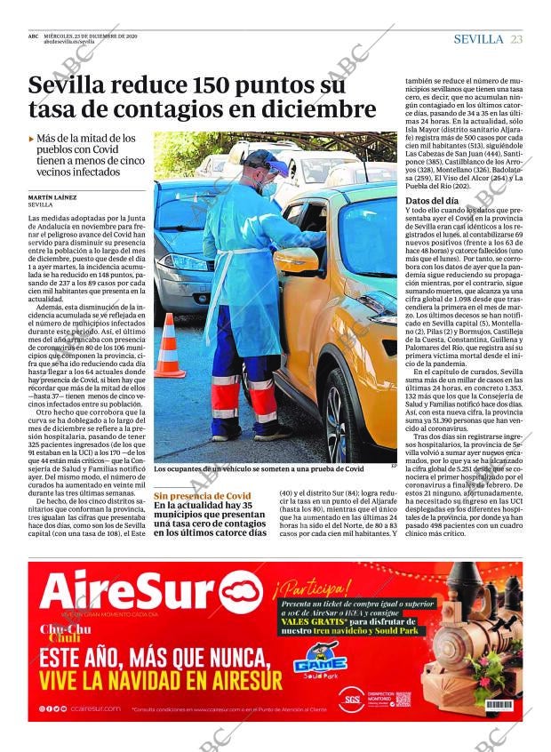 ABC SEVILLA 23-12-2020 página 23