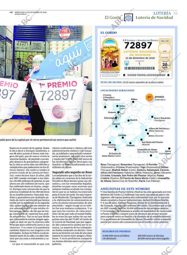 ABC SEVILLA 23-12-2020 página 39