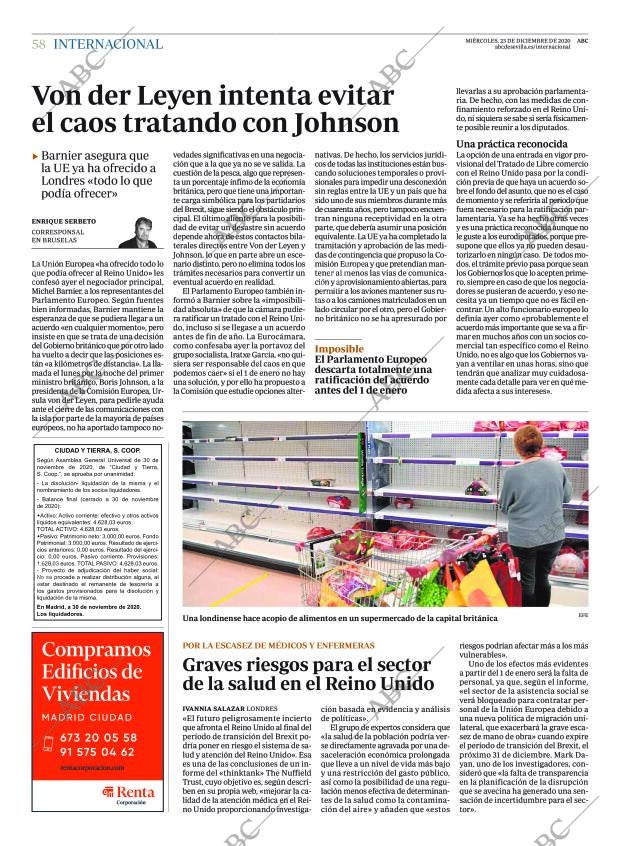ABC SEVILLA 23-12-2020 página 58