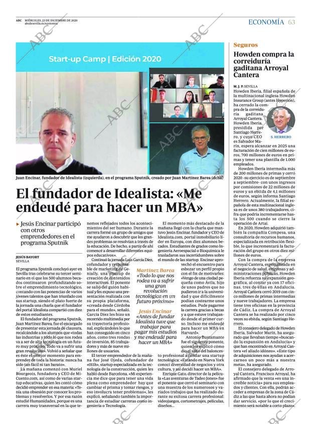 ABC SEVILLA 23-12-2020 página 63